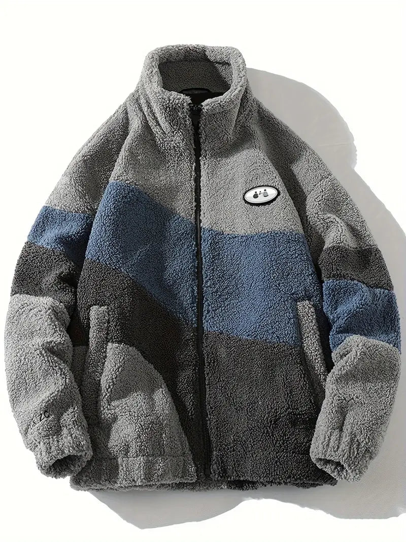 Veste Hommes Color-Blocked Jacket | Chaud