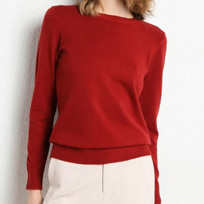 Pull en laine douce pour femme | Chaud