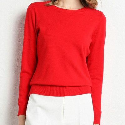 Pull en laine douce pour femme | Chaud