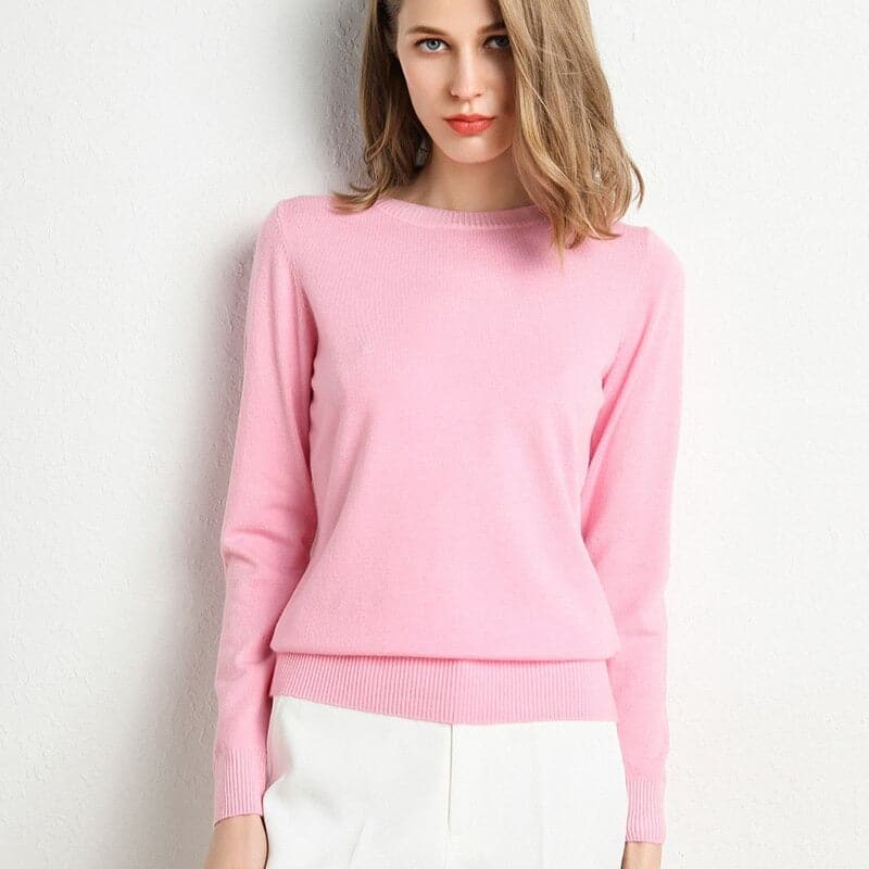Pull en laine douce pour femme | Chaud