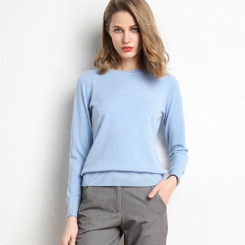 Pull en laine douce pour femme | Chaud