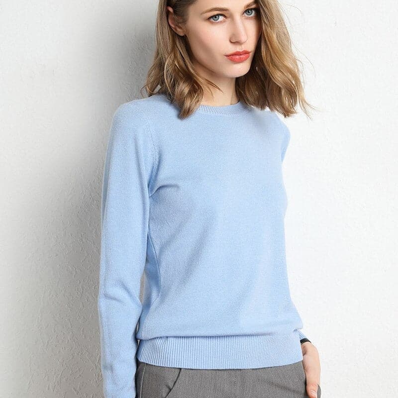 Pull en laine douce pour femme | Chaud