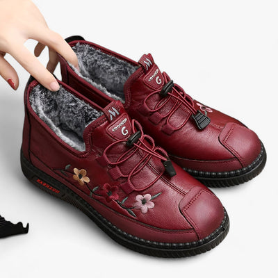 Chaussures pour femmes doublées de laine polaire | Confort