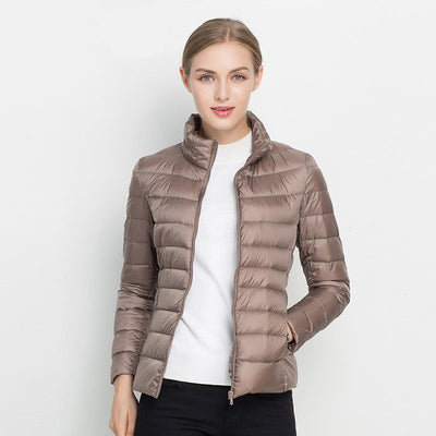 Veste légère en duvet pour femme | Imperméable