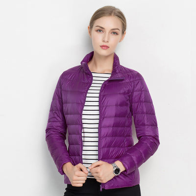 Veste légère en duvet pour femme | Imperméable