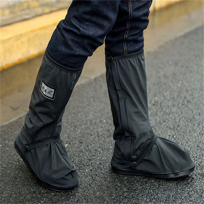 AquaStride | Couvre-chaussures imperméables pour hommes | Noir