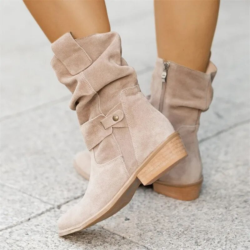Bottes pour femmes d'inspiration rétro | Contention