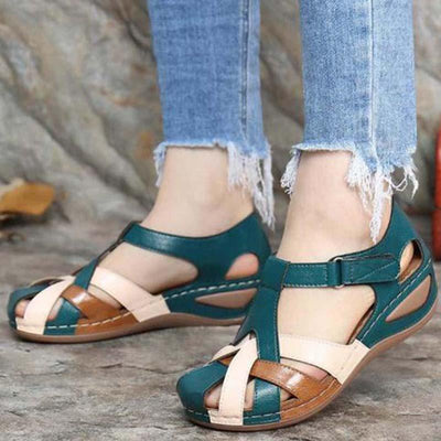Sandales orthopédiques Vintage pour femmes | Confort