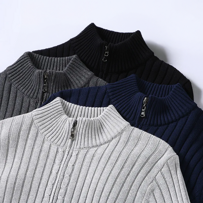 Cardigan en laine Shetland pour homme | Chaud