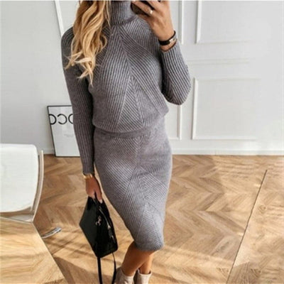Ellen | Robe chaude et confortable pour femme | Midi