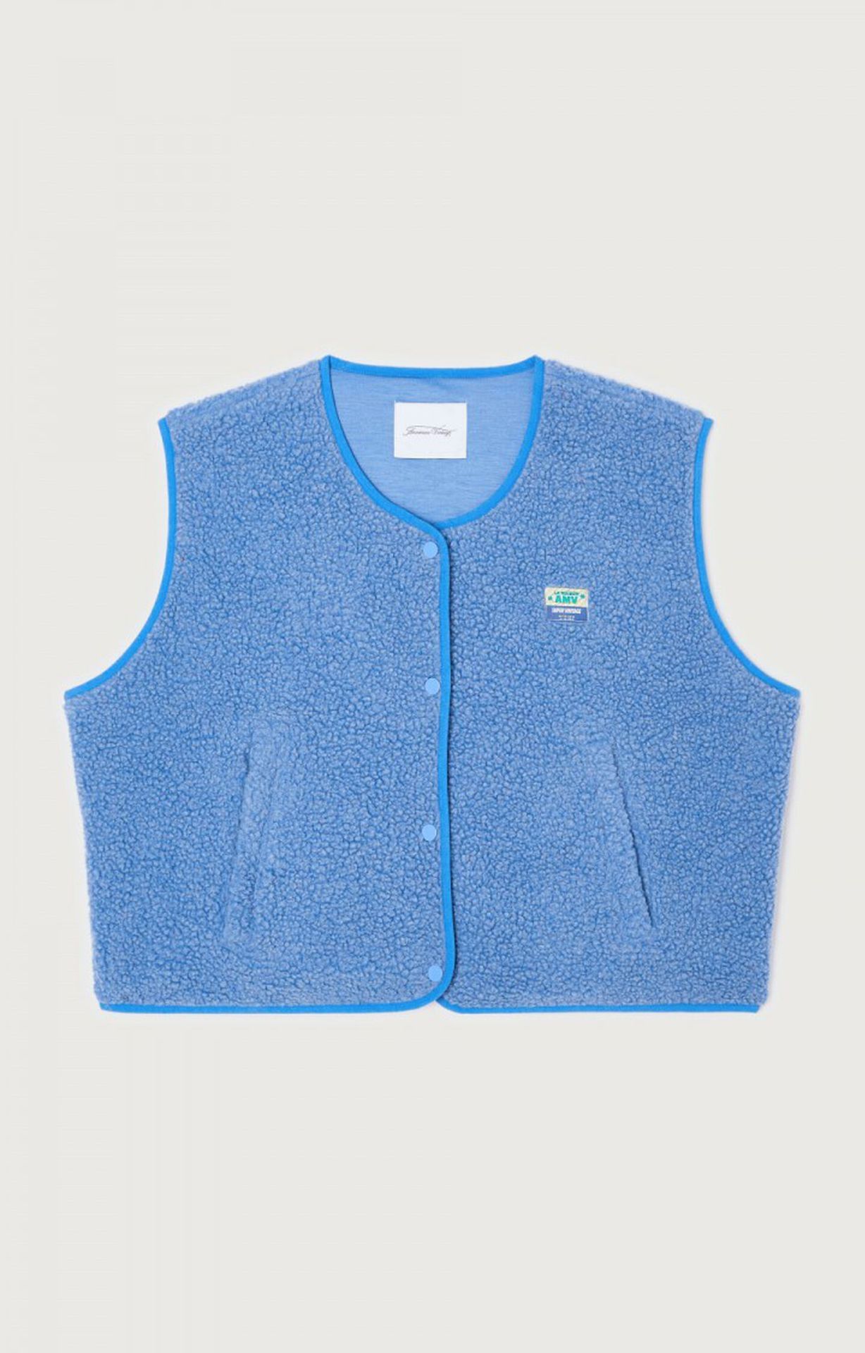 Gilet boutonné pour femmes | sans manches