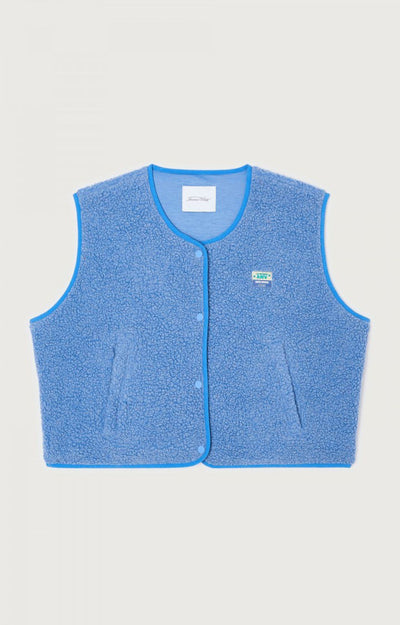 Gilet boutonné pour femmes | sans manches