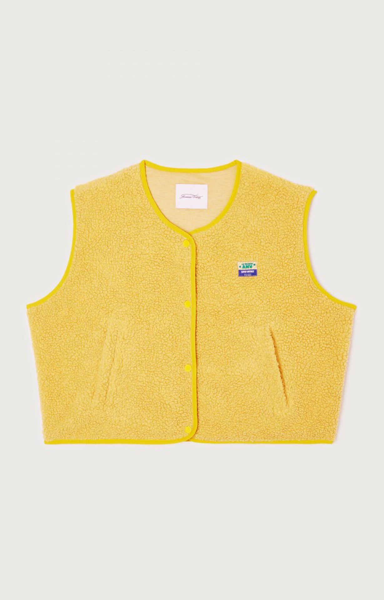 Gilet boutonné pour femmes | sans manches