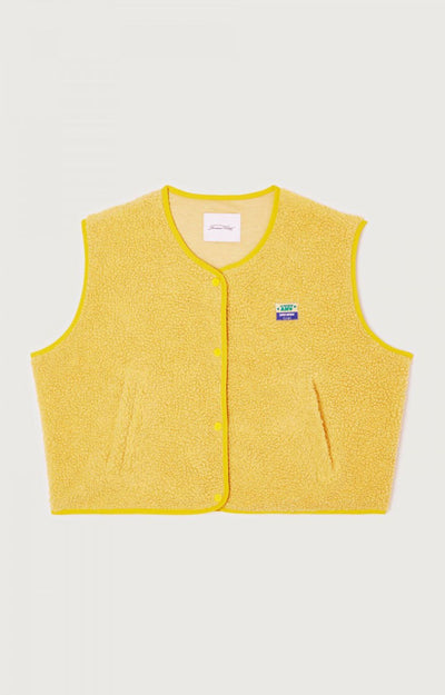 Gilet boutonné pour femmes | sans manches