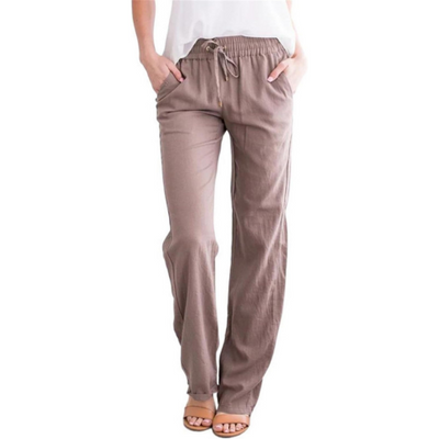 Pantalon d'été léger et confortable pour femmes | Travail