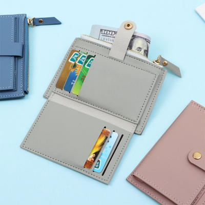 Portefeuille en velours pour femmes | Mini