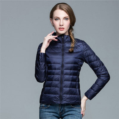 Veste légère en duvet pour femme | Imperméable