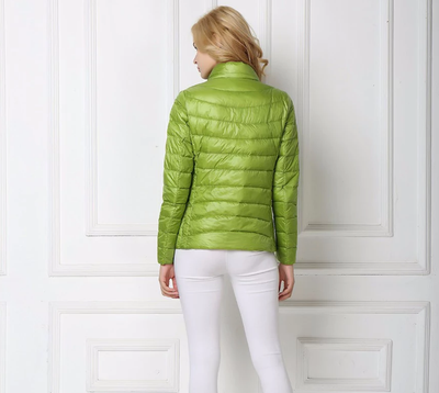 Veste légère en duvet pour femme | Imperméable
