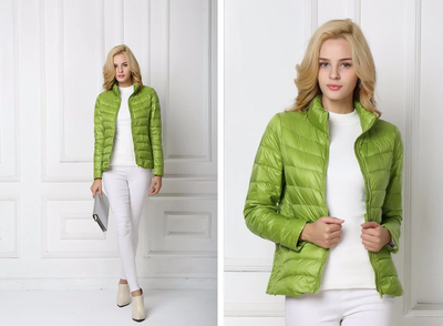 Veste légère en duvet pour femme | Imperméable