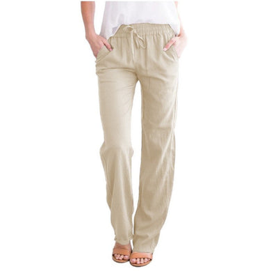Pantalon d'été léger et confortable pour femmes | Travail