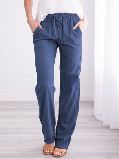 Pantalon d'été léger et confortable pour femmes | Travail