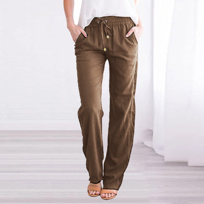 Pantalon d'été léger et confortable pour femmes | Travail