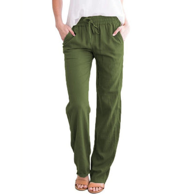 Pantalon d'été léger et confortable pour femmes | Travail