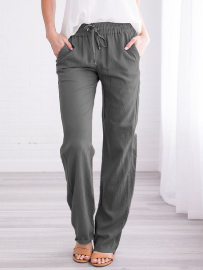 Pantalon d'été léger et confortable pour femmes | Travail