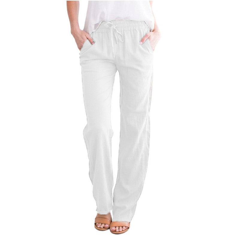 Pantalon d'été léger et confortable pour femmes | Travail