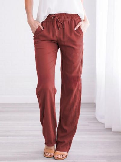 Pantalon d'été léger et confortable pour femmes | Travail
