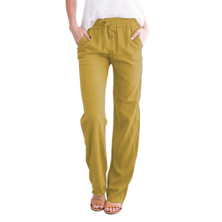 Pantalon d'été léger et confortable pour femmes | Travail