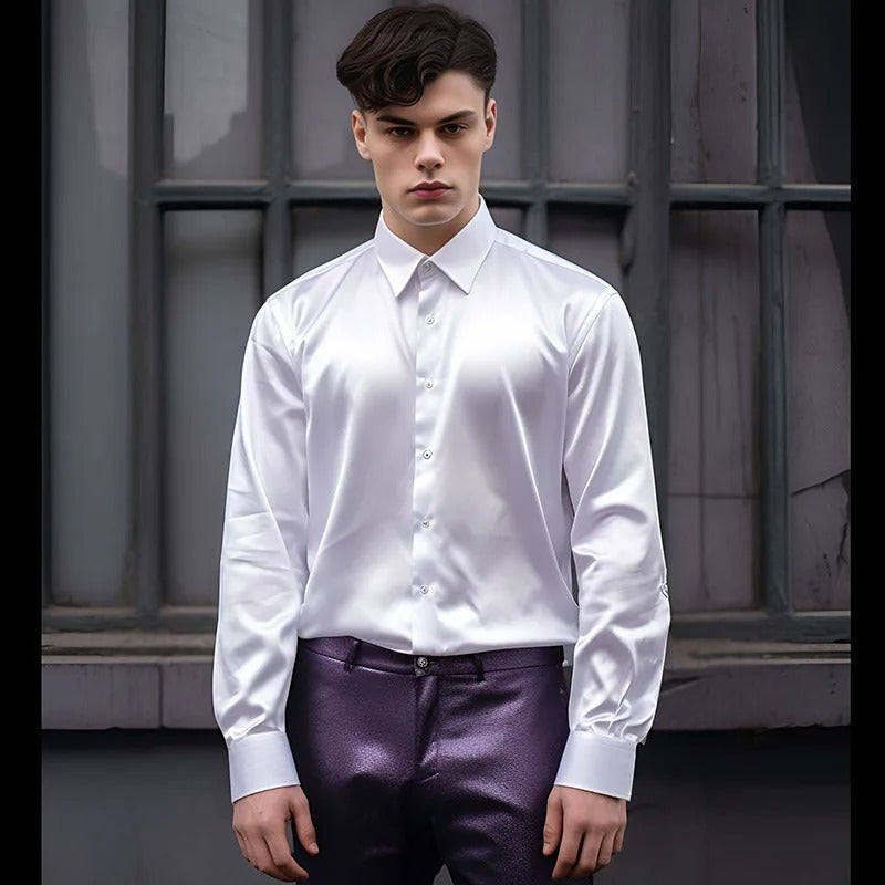 Chemise homme d'affaires | Manches longues