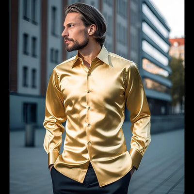 Chemise homme d'affaires | Manches longues