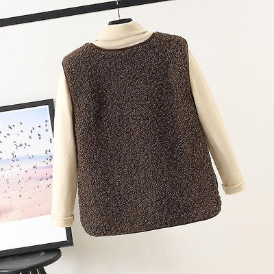 Gilet élégant et chaud pour femmes | Sans manches