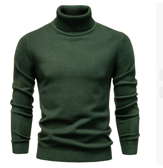 Pull à col roulé classique pour homme | Chaud