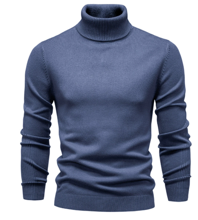 Pull à col roulé classique pour homme | Chaud