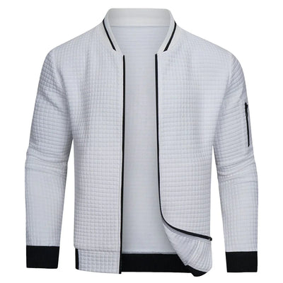 Chandail zippé confortable pour hommes | Chaud