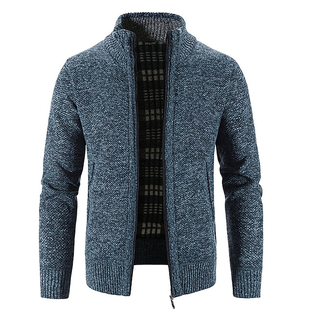 Chandail zippé pour hommes | Chaud