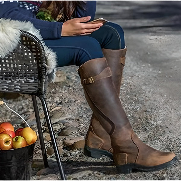 Bottes d'équitation longues pour femmes | Moto