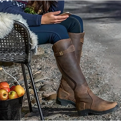 Bottes d'équitation longues pour femmes | Moto